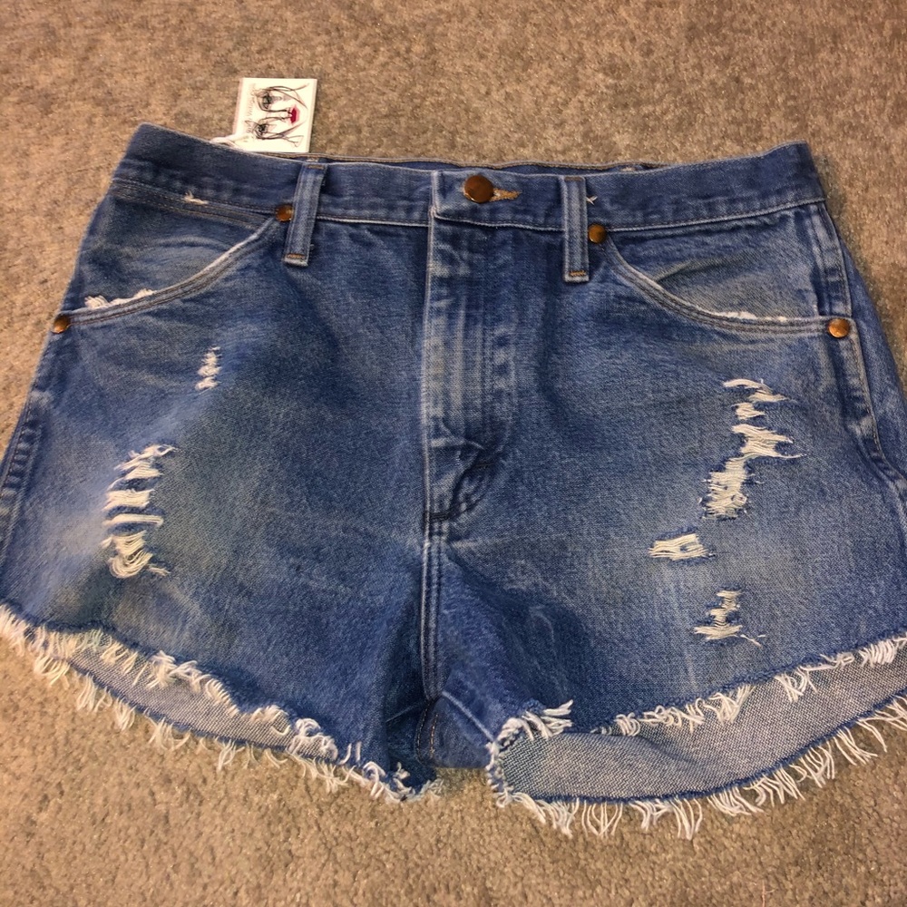 Vintage cut off wranglers